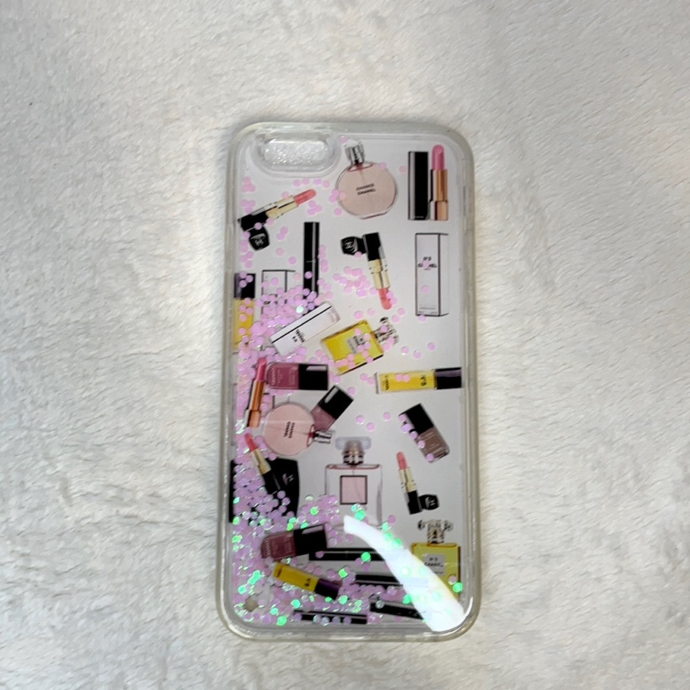 iPhone 6S Chanel Theme Glitter Case